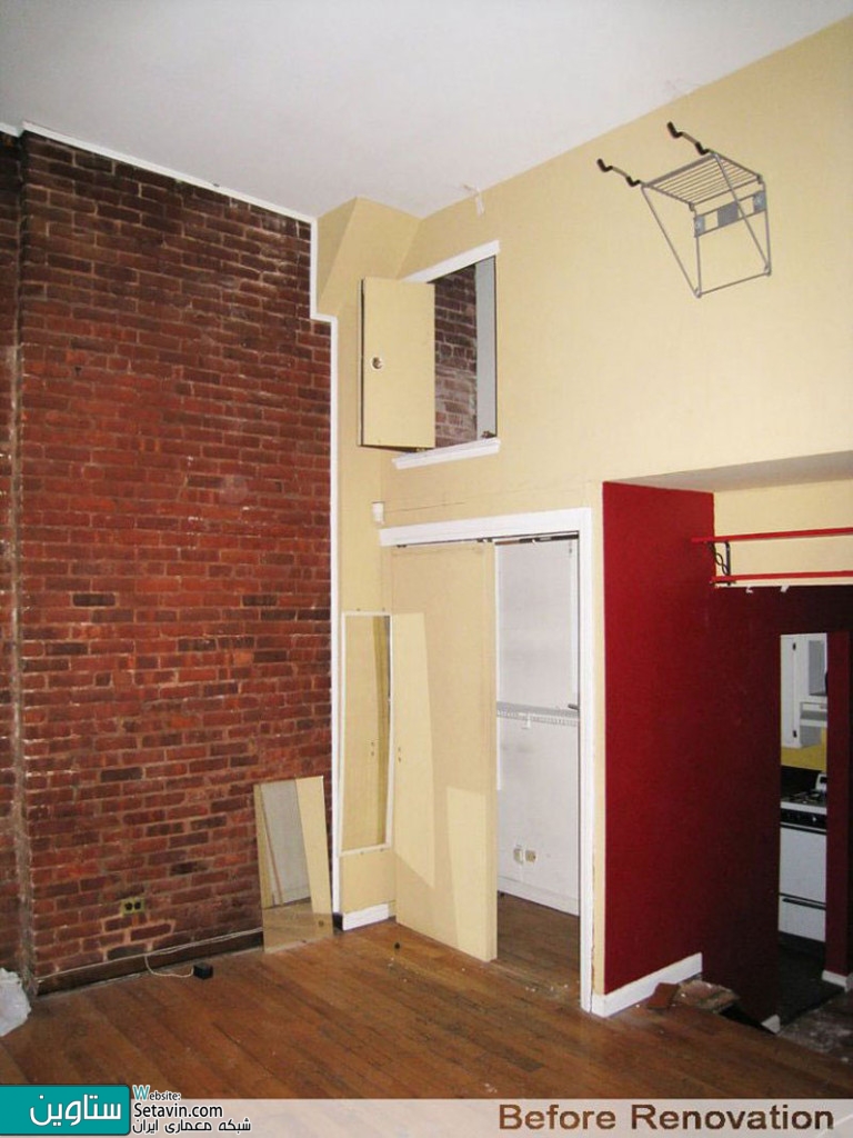 تصاویر قبل و بعد از بازسازی آپارتمانی در منهتن