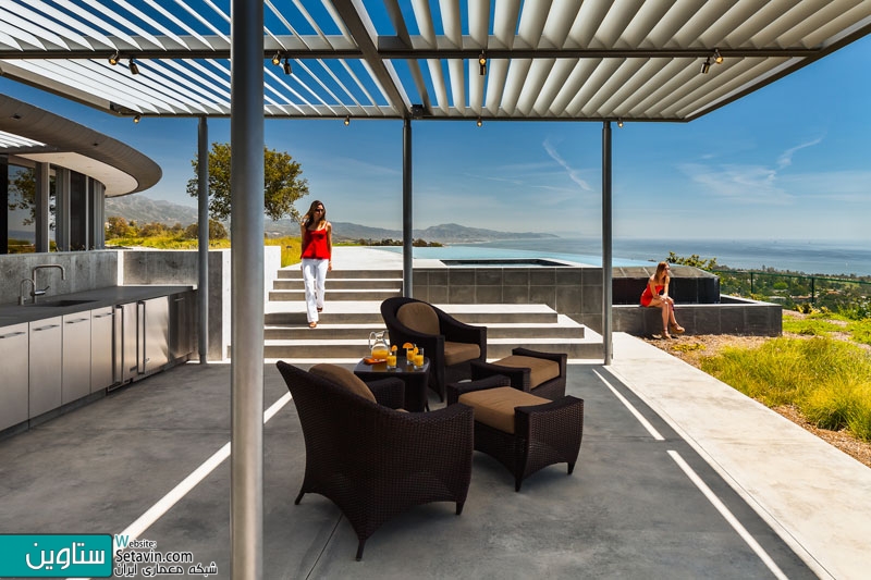 California , home , Santa Barbara , 360-degree view , خانه , ویلا , مسکونی , طراحی ویلا , کالبفرنیا  , طراحی مسکونی , طراحی خانه , معماری وبلا , طراحی داخلی ویلا
