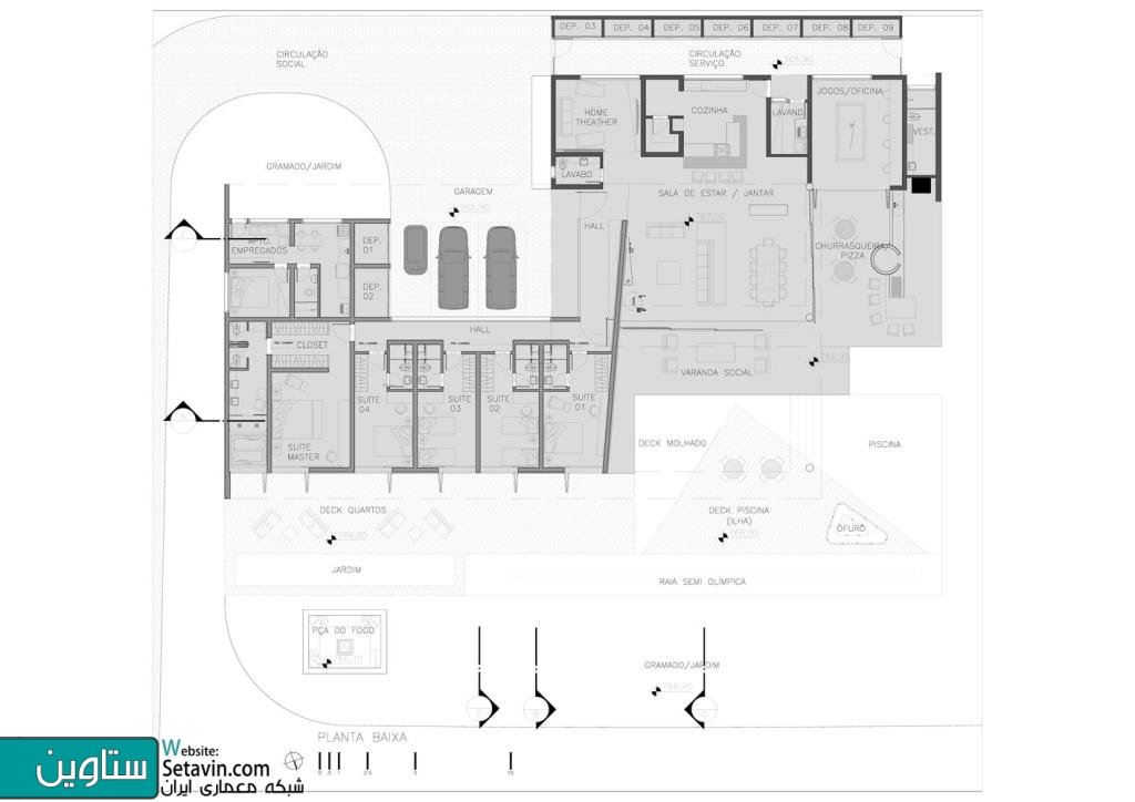 ویلا مسکونی RPII Residence ، اثر تیم معماری Gustavo Arbex ، برزیل