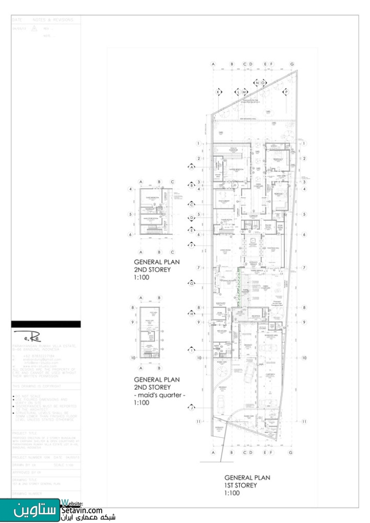 ساختمان مسکونی PRV A131 , اثر تیم طراحی معماری e.Re studio , اندونزی