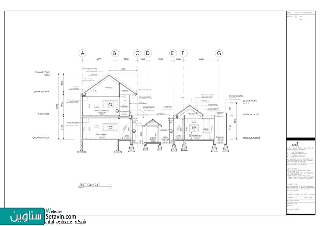 ساختمان مسکونی PRV A131 , اثر تیم طراحی معماری e.Re studio , اندونزی