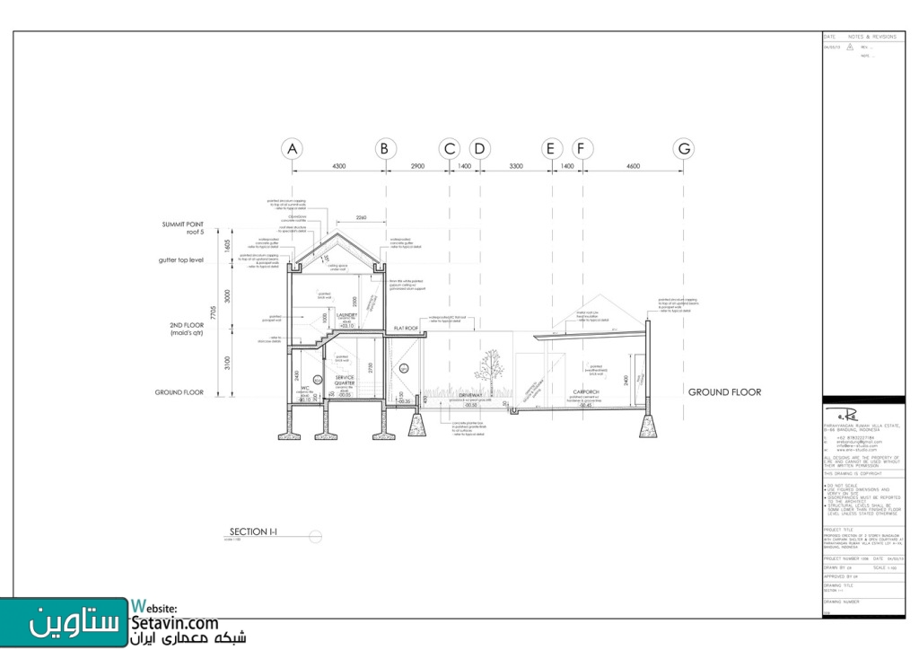 ساختمان مسکونی PRV A131 , اثر تیم طراحی معماری e.Re studio , اندونزی