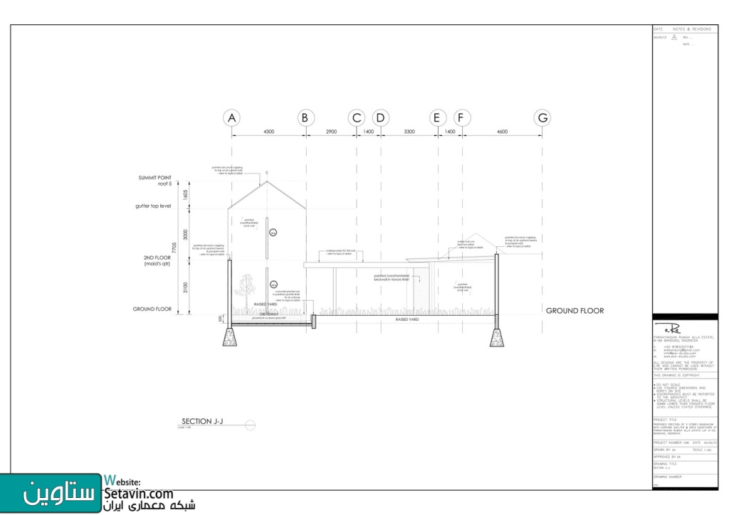 ساختمان مسکونی PRV A131 , اثر تیم طراحی معماری e.Re studio , اندونزی