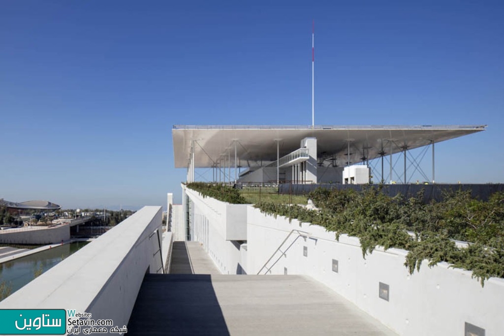 مرکز بنیاد فرهنگی , Stavros Niarchos , تیم طراحی , Renzo Piano Building Workshop , یونان , Renzo Piano , رنزو پیانو , مرکز فرهنگی , اپرا ملی , کتابخانه ملی , طراحی اپرا