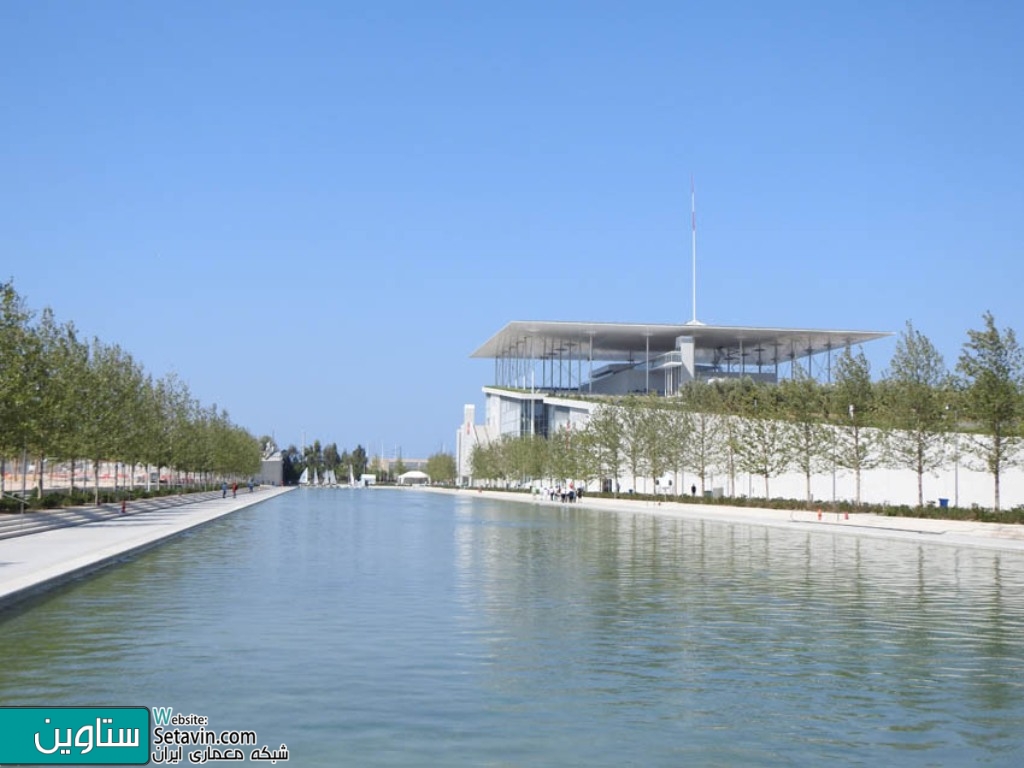 مرکز بنیاد فرهنگی , Stavros Niarchos , تیم طراحی , Renzo Piano Building Workshop , یونان , Renzo Piano , رنزو پیانو , مرکز فرهنگی , اپرا ملی , کتابخانه ملی , طراحی اپرا