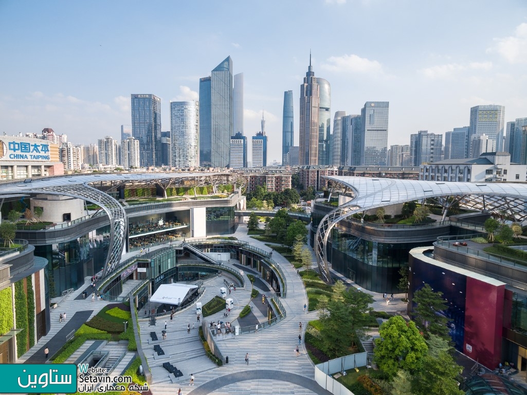 مرکز شهر تجاری , Parc Central , تیم طراحی , Benoy , چین ,  Central Business District , CBD ,  Guangzhou , مرکز تجاری , منطقه تجاری