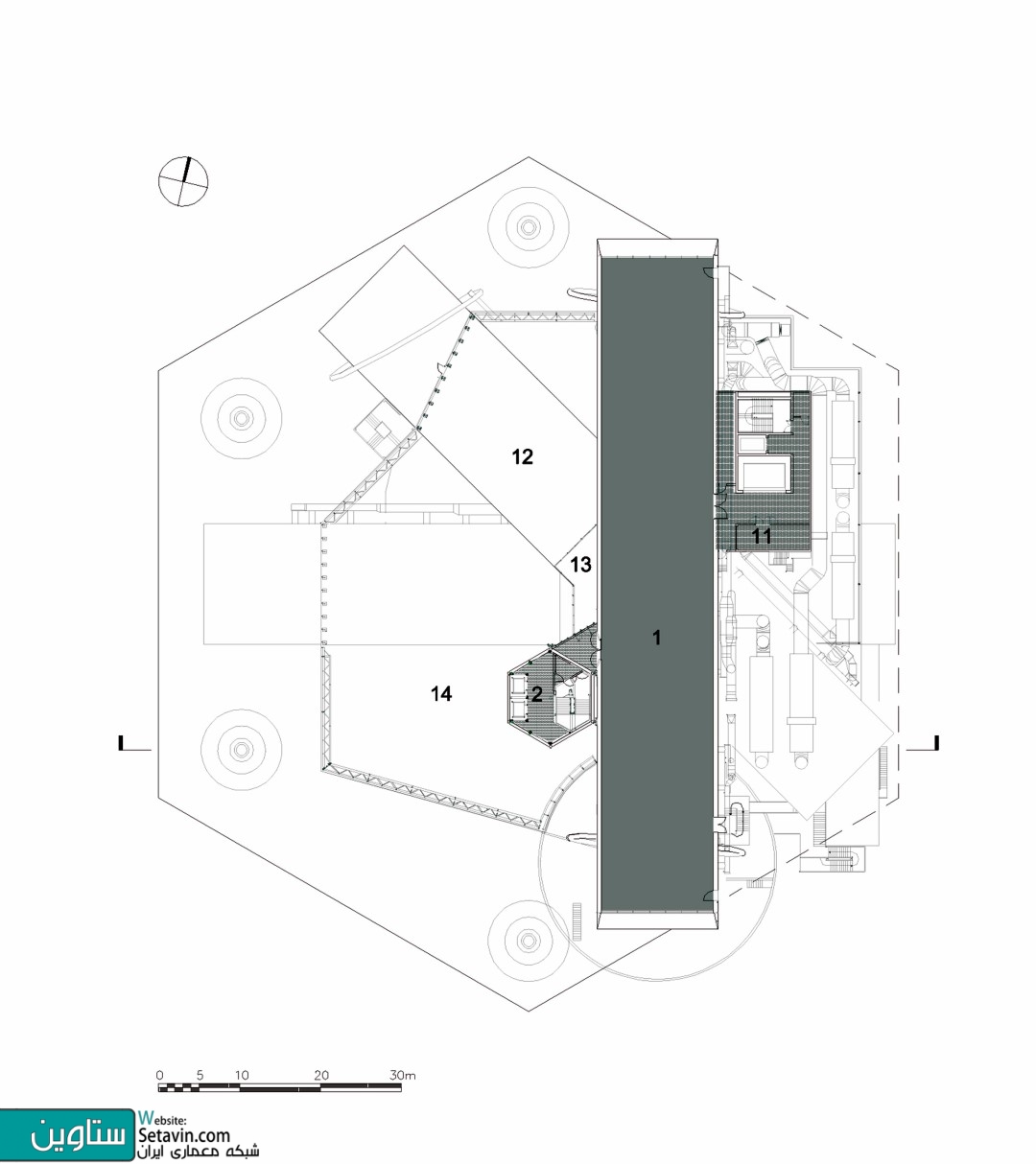 مرکز فرهنگی , Pompidou-Metz , تیم معماری , Shigeru Ban , فرانسه , مرکز پمپيدو-متز , Shigeru Ban , معمار ژاپني , سقف مواج , پارچه تفلون , مجموعه فرهنگی