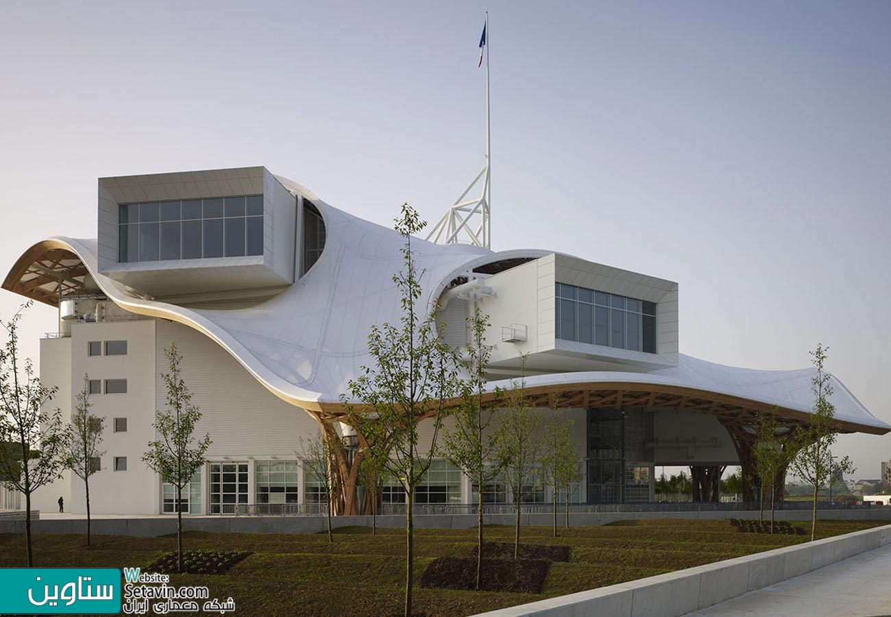 مرکز فرهنگی , Pompidou-Metz , تیم معماری , Shigeru Ban , فرانسه , مرکز پمپيدو-متز , Shigeru Ban , معمار ژاپني , سقف مواج , پارچه تفلون , مجموعه فرهنگی