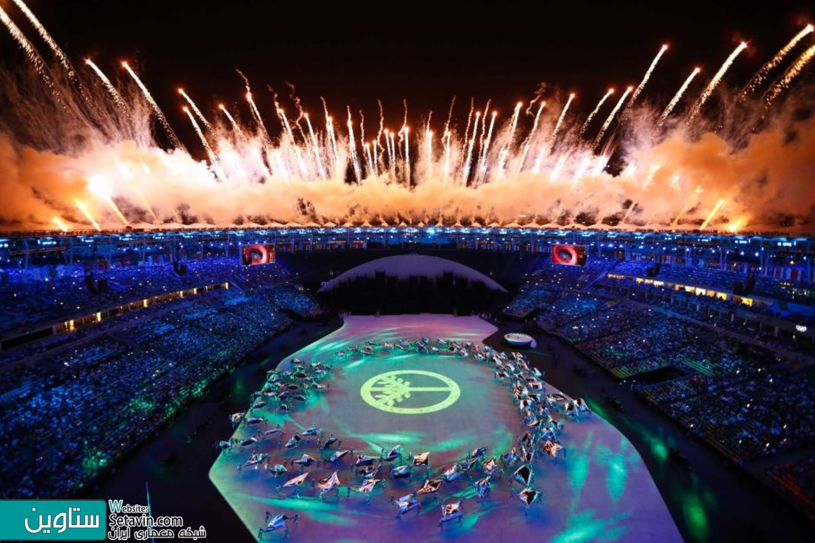 استادیوم ورزشی , Estádio Jornalista Mário Filho , استادیوم , ورزشگاه , استادیوم فوتبال , فوتبال , ریو 2016 , المپبک , المپبک 2016 , استادیوم المپیک , افتتاحیه المپیک