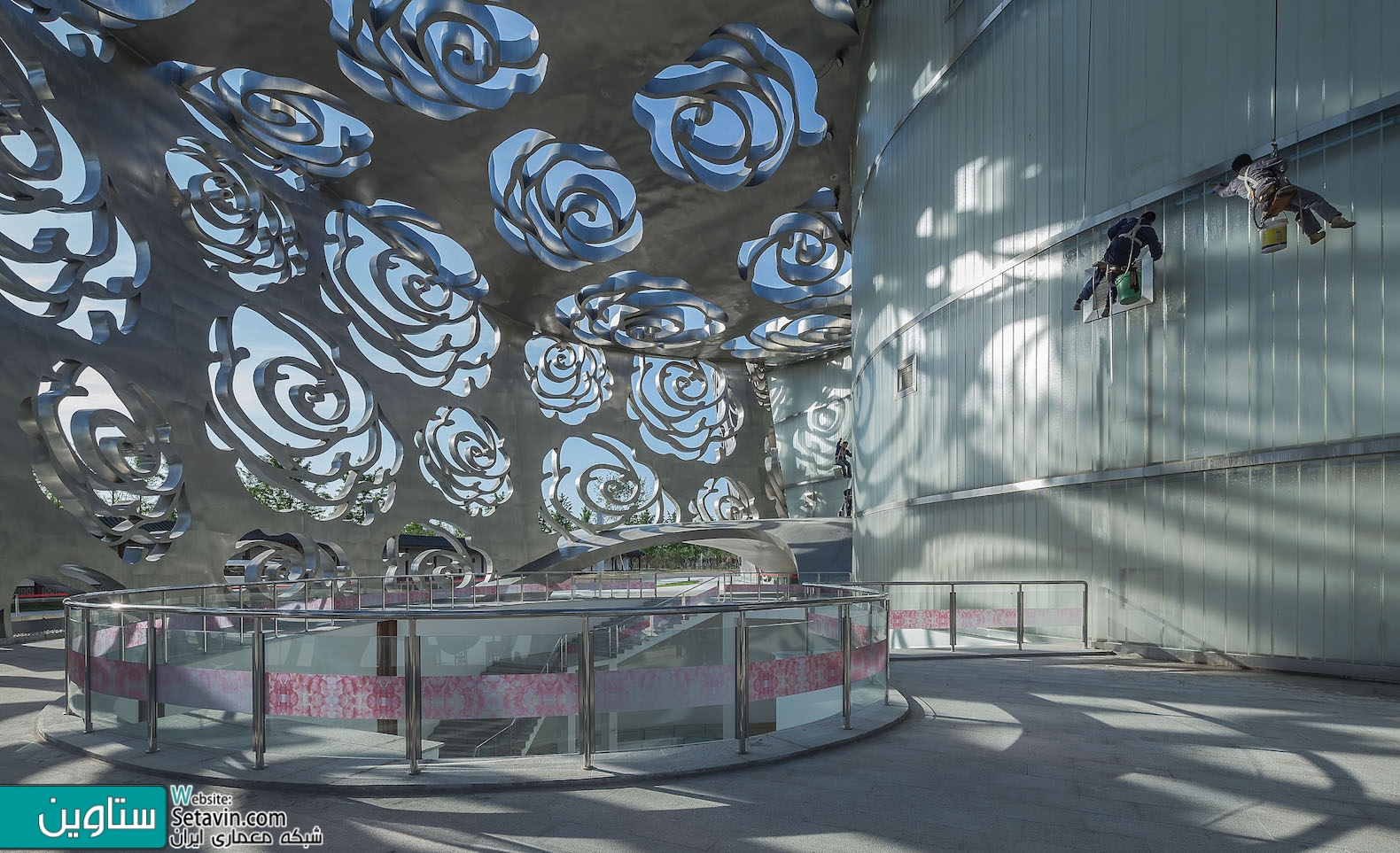 موزه گل رز , Rose Museum , تیم معماری , NEXT Architects , چین , موزه , Museum , طراحی موزه , World’s First Rose Museum , Beijing , China , موزه رز