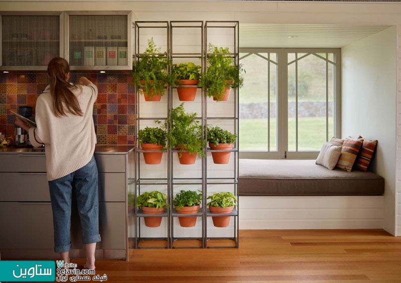 راهی آسان برای ایجاد باغ عمودی در فضای داخلی خانه