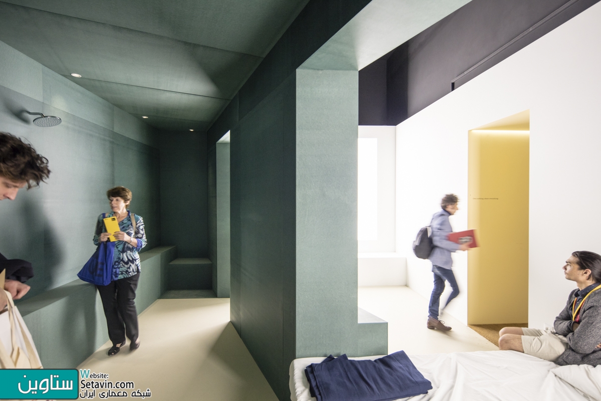 10 نما از پاویون‌های پانزدهمین دوسالانه معماری ونیز