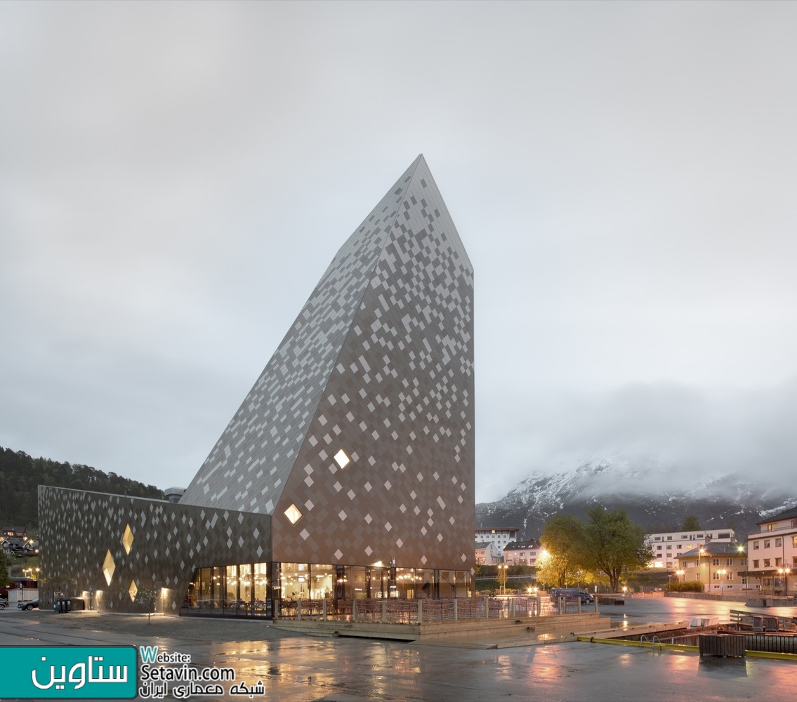 مرکز کوهنوردی , Norwegian , تیم طراحی , Reiulf Ramstad Architects , نروژ , کوهنوردی , Mountaineering Center , Reiulf Ramstad  , فضای ورزشی , آموزش کوهنوردی