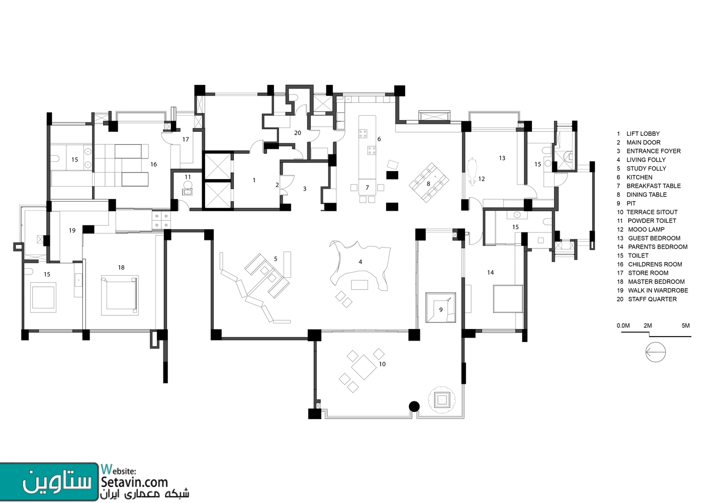 خانه مسکونی Folly , استودیو طراحی Busride , هند , خانه مسکونی , House , Folly House , Design Studio , طراحی داخلی , دکوراسیون داخلی , Busride