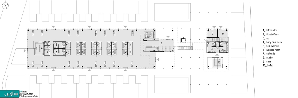 ایستگاه حمل و نقل شهری Lüleburgaz , استودیو , Collective Architects , Rasa , ترکیه , ایستگاه , ایستگاه اتوبوس , ایستگاه حمل و نقل شهری , حمل و نقل شهری ,