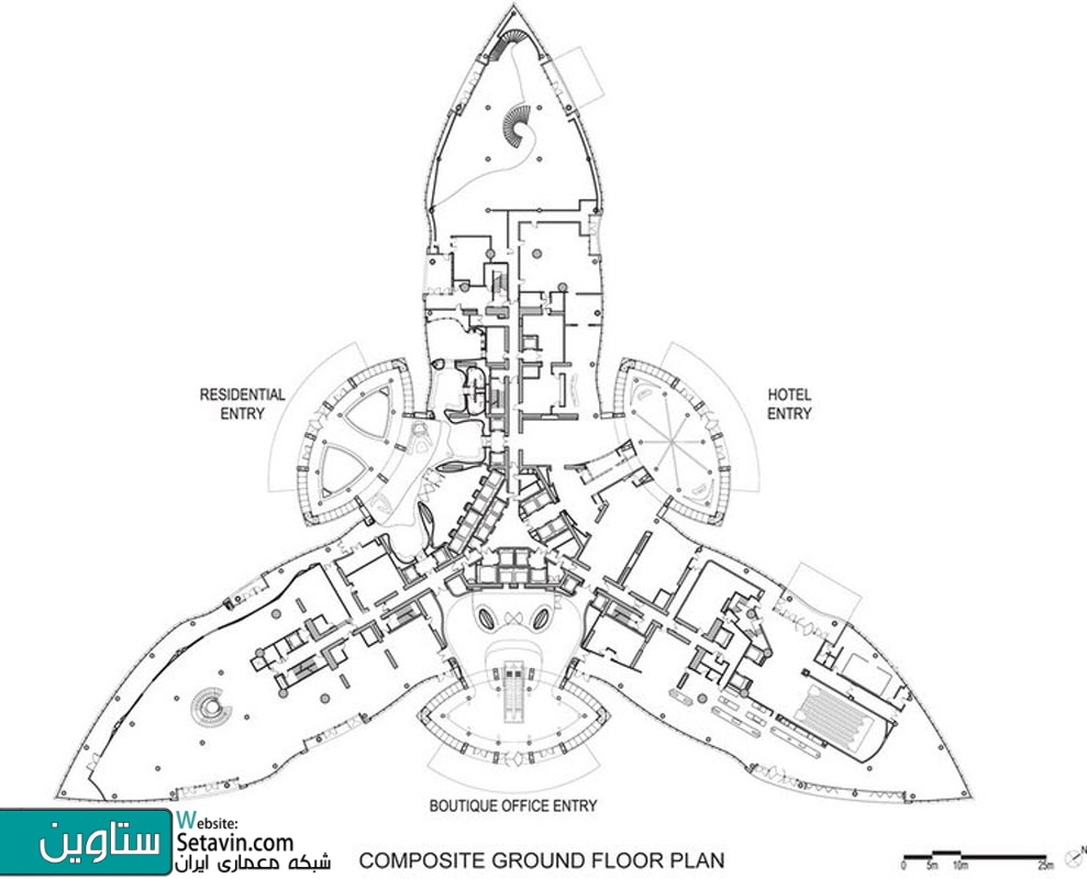 برج خلیفه , Burj Khalifa ,  SOM , امارات متحده عربی , معماری دبی , معماری امارات , معماری در دبی , Dubai , Architecture of Dubai , برج , طراحی برج , بلندترین برج جهان