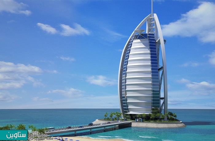 امارات متحده عربی , معماری دبی , معماری امارات , معماری در دبی , Dubai , Architecture of Dubai , برج العرب , Burj al Arab , Tom Wright at WKK Architects , WKK