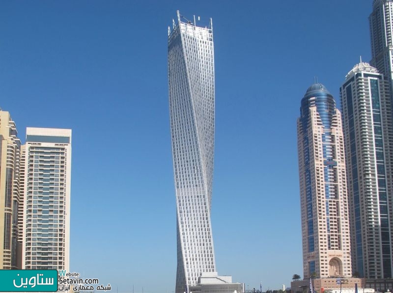 امارات متحده عربی , معماری دبی , معماری امارات , معماری در دبی , Dubai , Architecture of Dubai , برج , Cayan ,  Skidmore, Owings & Merrill , SOM , امارات متحده عربی