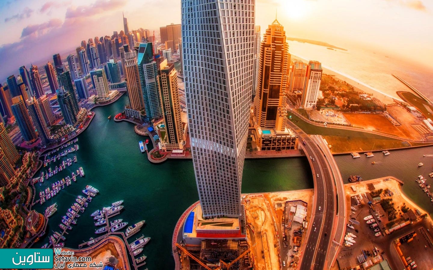 امارات متحده عربی , معماری دبی , معماری امارات , معماری در دبی , Dubai , Architecture of Dubai , برج , Cayan ,  Skidmore, Owings & Merrill , SOM , امارات متحده عربی
