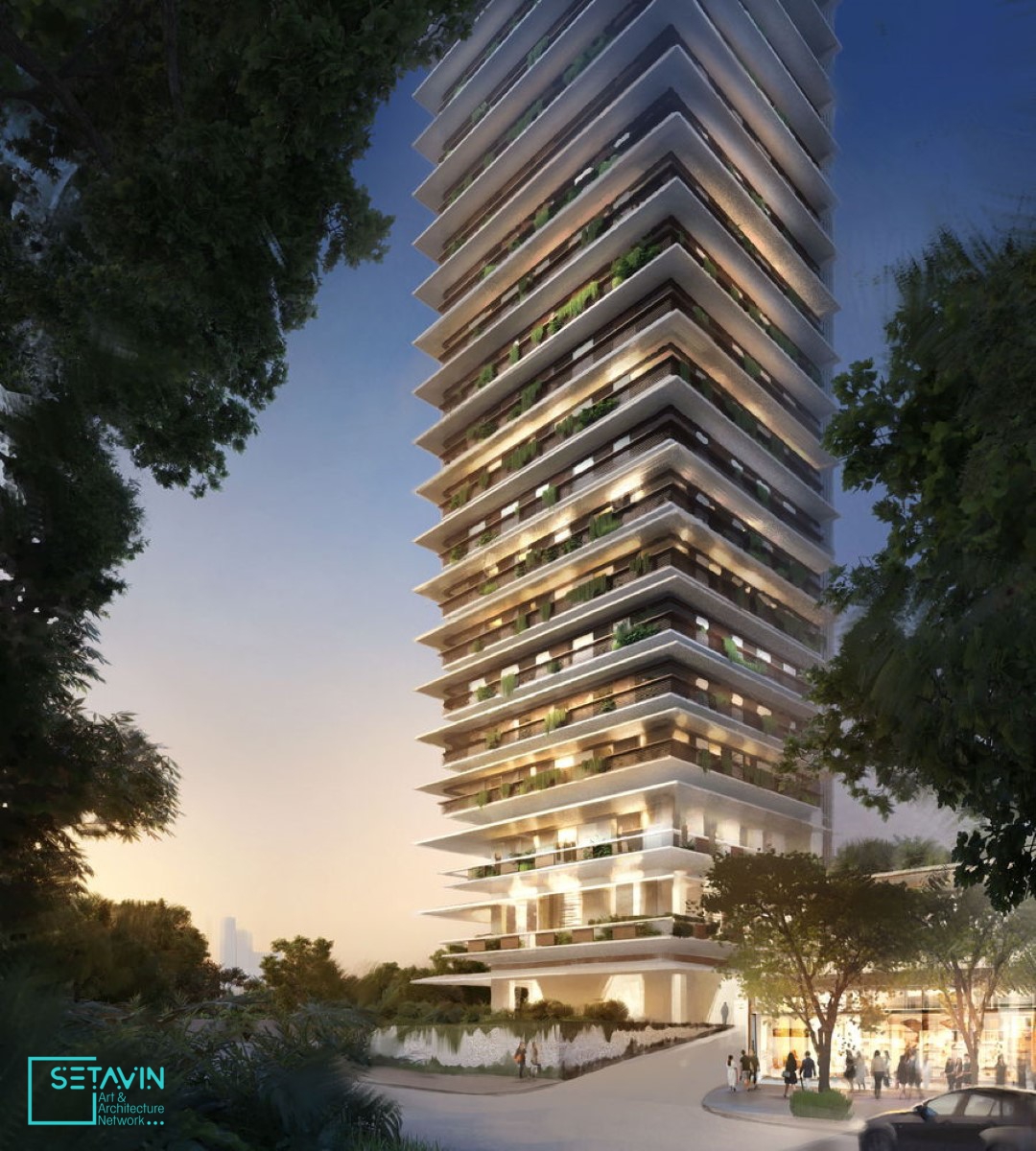 برج مسکونی ، BWDC ، تیم طراحی فاستر و همکاران ، فیلیپین ، BWDC Residential Tower , برج , Residential Tower , مسکونی , آسمان خراش