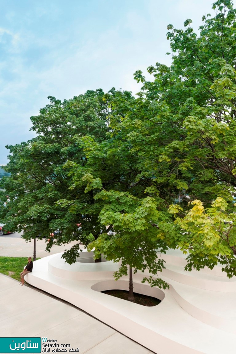 مبلمان شهری , Le Banc de Neige , آتلیه طراحی , Pierre Thibault , کانادا , فضای شهری , مبلمان , اثاثه شهری , نیمکت , صندلی , Atelier , فضای مکث