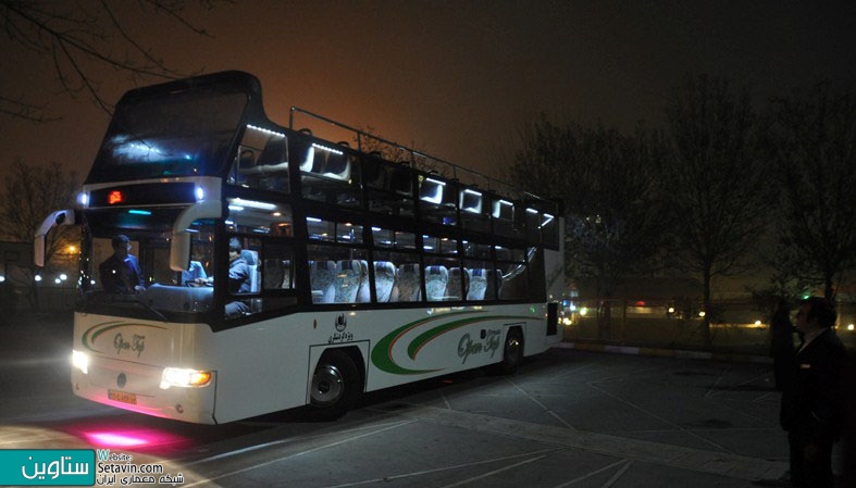 اتوبوس‌های دو طبقه گردشگری در تهران