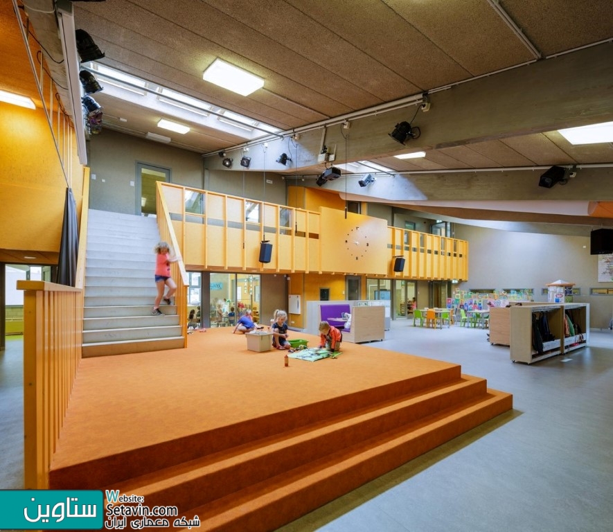 مدرسه , راهنمایی  , طراحی مدرسه , Brede School Aarle-Rixtel , تحصیلات تکمیلی , architecten|en|en , هلند , architecten , طراحی برای کودکان , فضای تحصیل , The Netherlands ,  ساختمان مدرسه , schoolbuilding , معمار , architect , طراح , School , Brede School