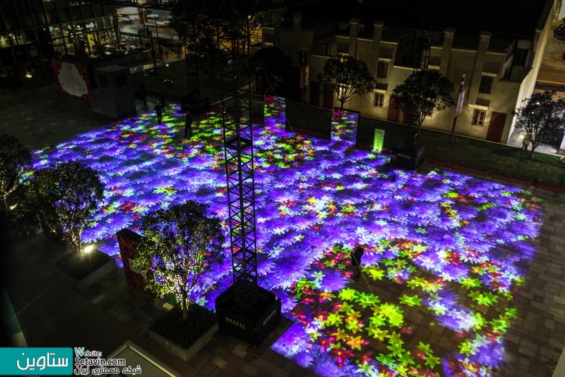 flower power 2017, miguel chevalier , میگل شوالیر , باغ دیجیتال , فستیوال بهاره , شانگهای , shanghai  , گالری دیجیتال , استقبال بهار