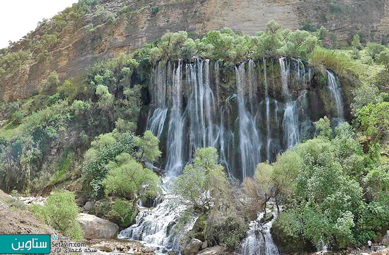 بزرگترین آبشار خاورمیانه در ایران
