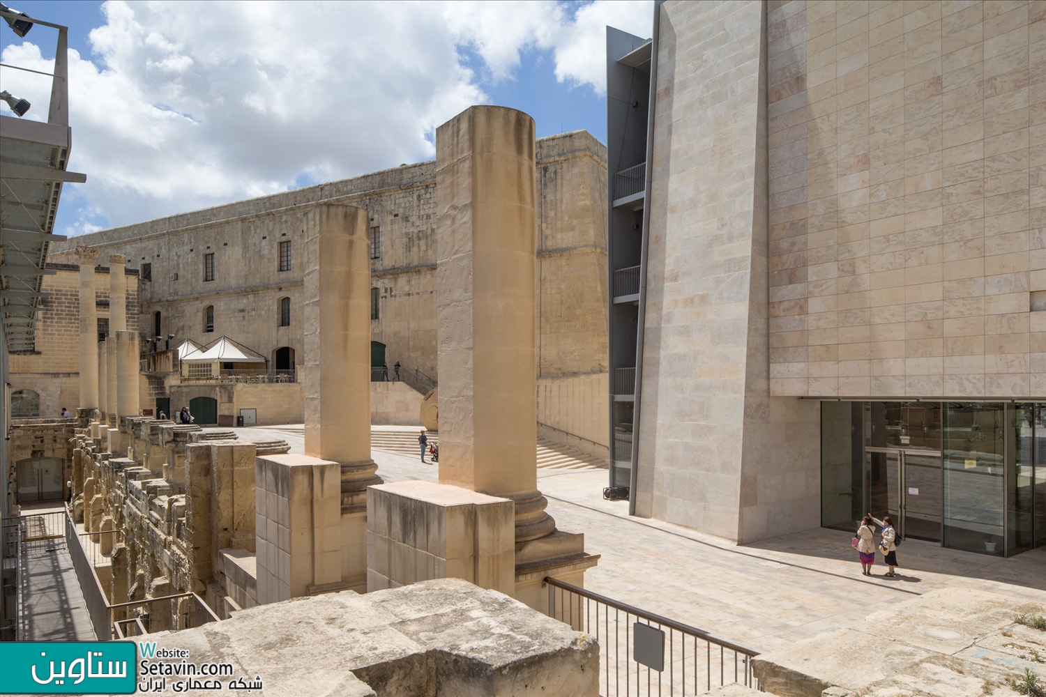 نگاهی به Valletta City Gate اثری از رنزو پیانو