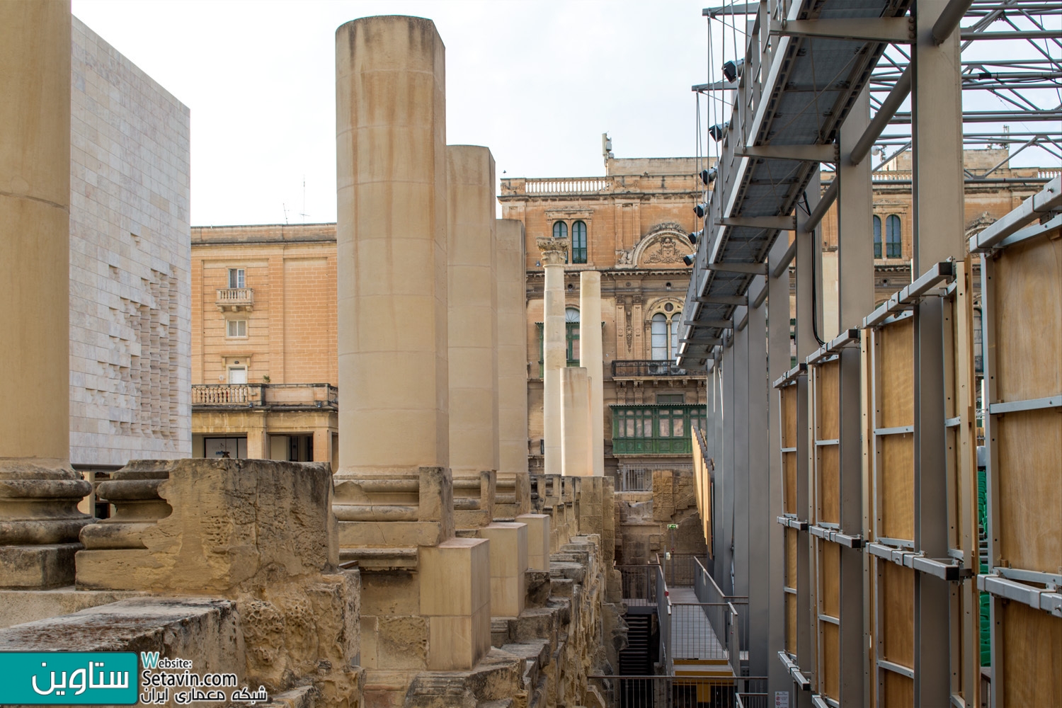 نگاهی به Valletta City Gate اثری از رنزو پیانو