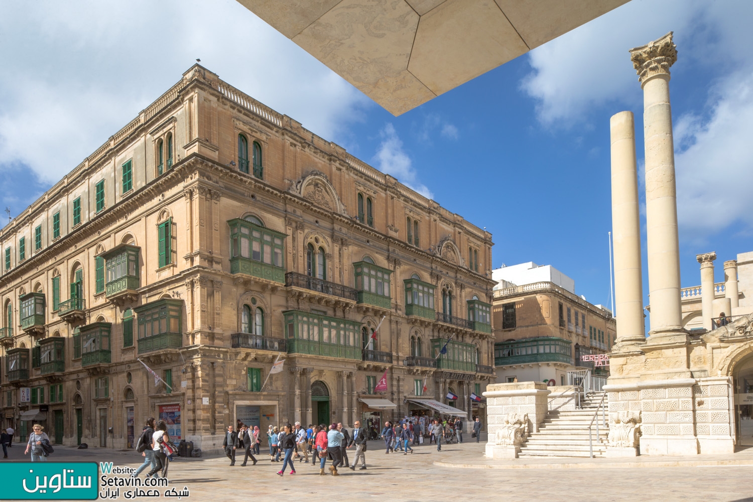 نگاهی به Valletta City Gate اثری از رنزو پیانو