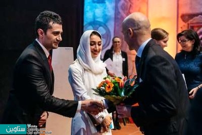 طراح ایرانی جایزه بین المللی خود را دریافت کرد