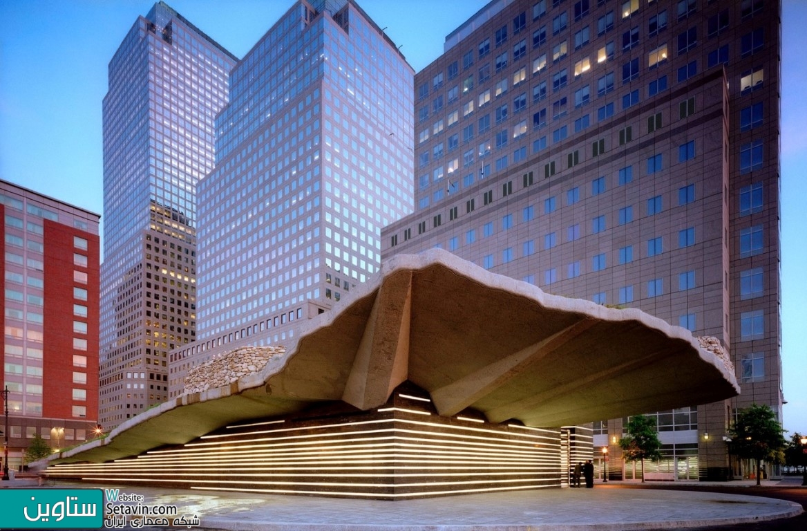 بنای یادبود قحطی ایرلند , Irish Hunger Memorial , 1100 Architect , آمریکا , قحطی ایرلند , قحطی سیب‌زمینی , Irish , بنای یادبودی , پارک Battery , یادمان