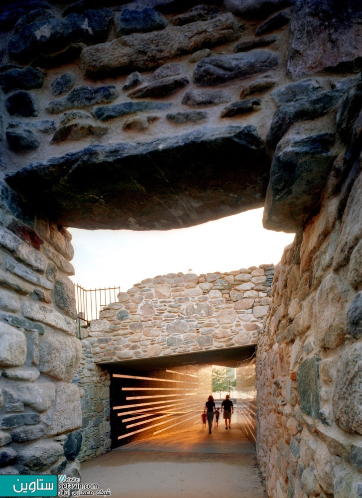 بنای یادبود قحطی ایرلند , Irish Hunger Memorial , 1100 Architect , آمریکا , قحطی ایرلند , قحطی سیب‌زمینی , Irish , بنای یادبودی , پارک Battery , یادمان