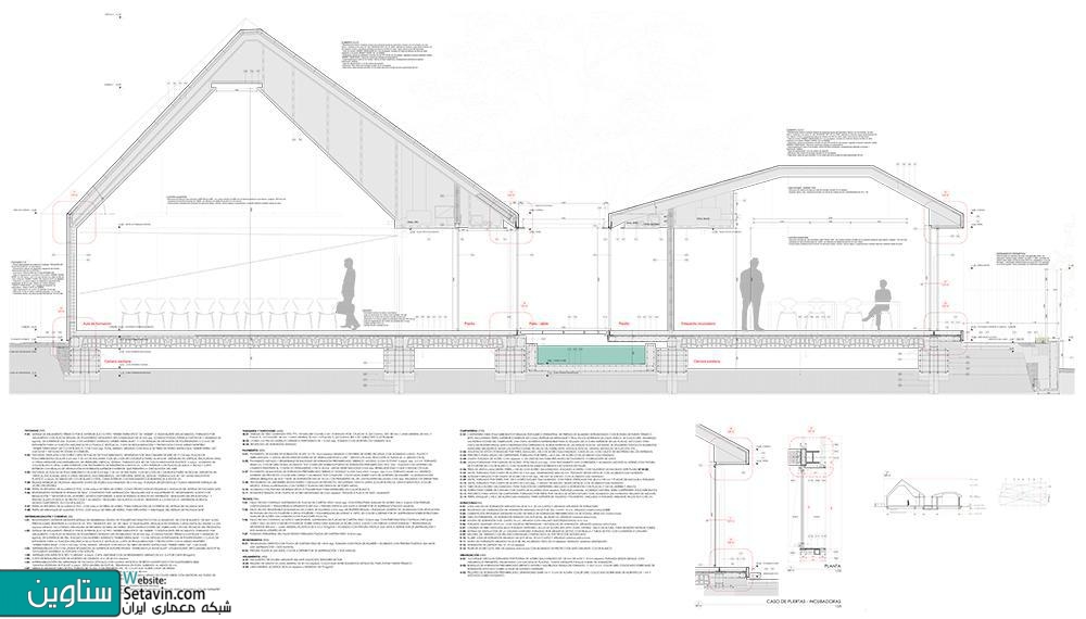 مرکز CID با سقف چند وجهی ، NGNP arquitectos ، اسپانیا , مرکز CID , سقف چند وجهی , CID Center , NGNP , arquitectos , Calamonte