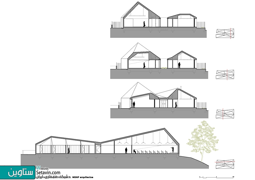 مرکز CID با سقف چند وجهی ، NGNP arquitectos ، اسپانیا , مرکز CID , سقف چند وجهی , CID Center , NGNP , arquitectos , Calamonte