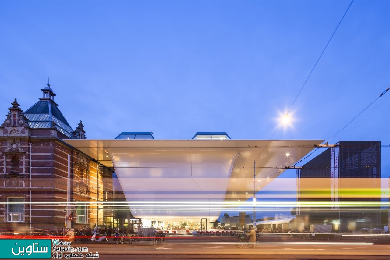 موزه Stedelijk , طراحی موزه , Benthem Crouwel , هلند , Stedelijk , موزه , Stedelijk Museum Amsterdam , آمستردام , Benthem Crouwel Architects