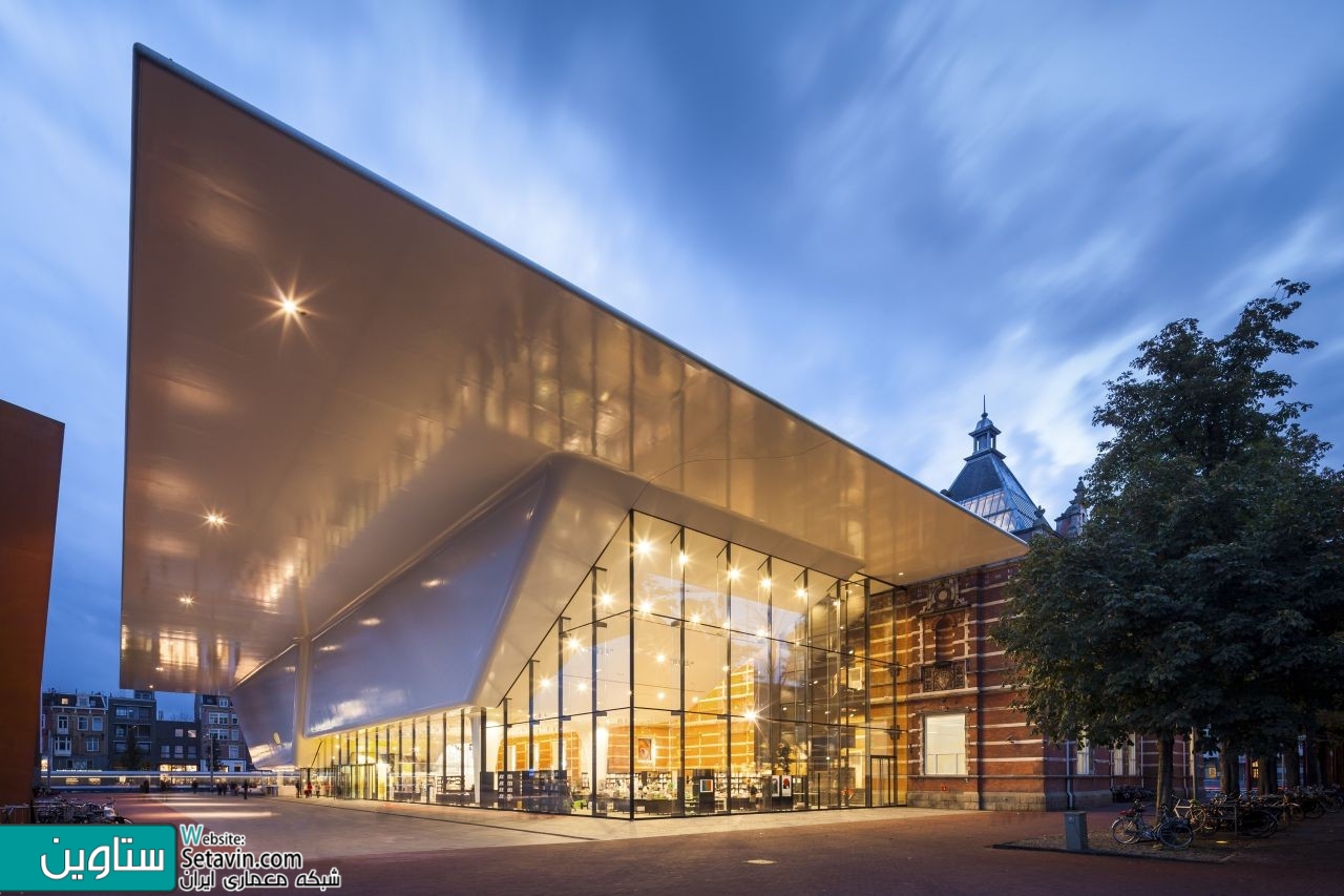 موزه Stedelijk , طراحی موزه , Benthem Crouwel , هلند , Stedelijk , موزه , Stedelijk Museum Amsterdam , آمستردام , Benthem Crouwel Architects