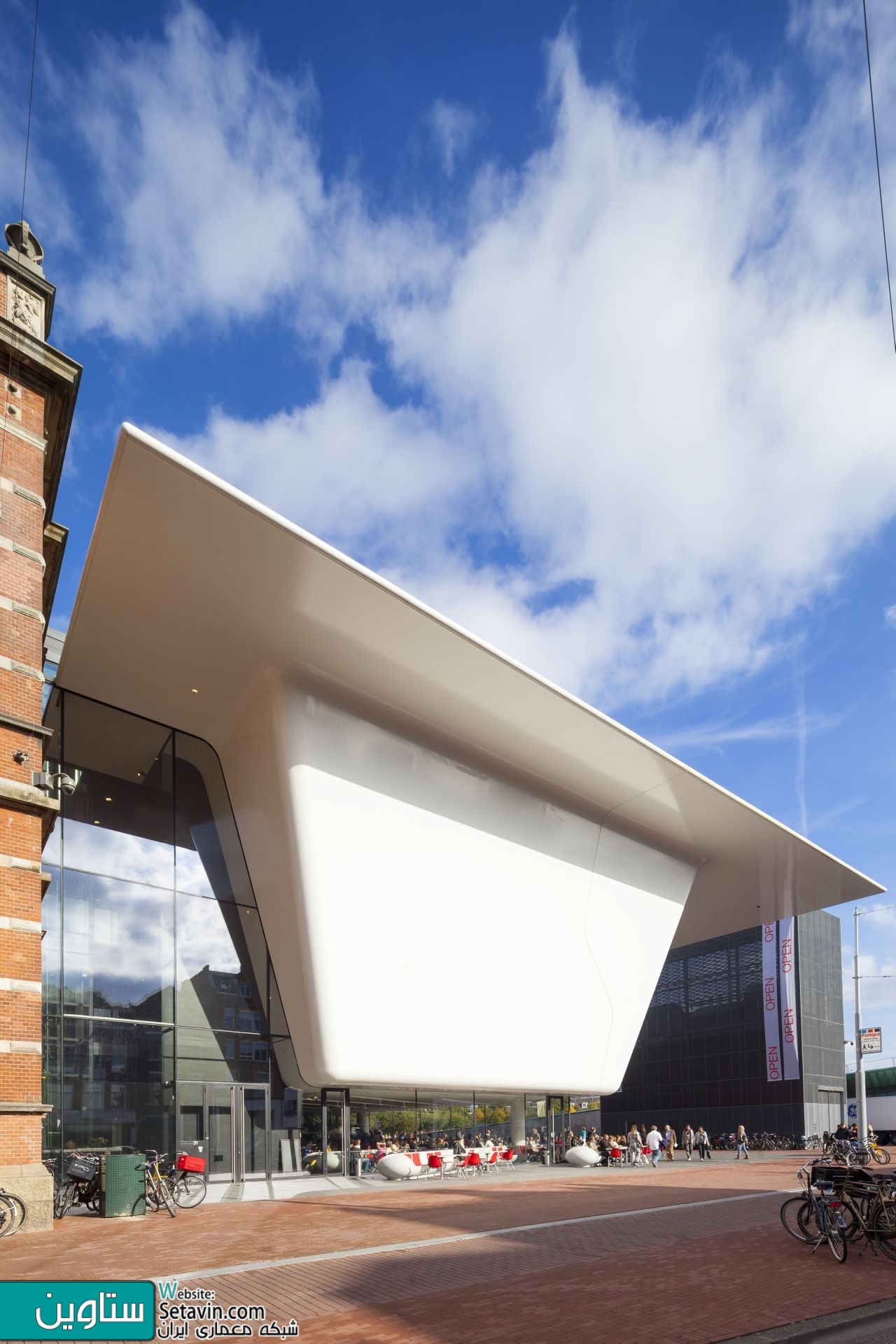 موزه Stedelijk , طراحی موزه , Benthem Crouwel , هلند , Stedelijk , موزه , Stedelijk Museum Amsterdam , آمستردام , Benthem Crouwel Architects