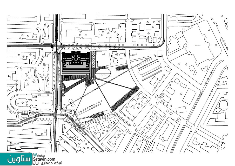 موزه Stedelijk , طراحی موزه , Benthem Crouwel , هلند , Stedelijk , موزه , Stedelijk Museum Amsterdam , آمستردام , Benthem Crouwel Architects