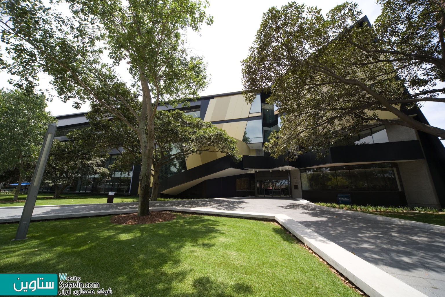 ساختمان دانشکده حقوق پردیس Kensignton , دانشکده حقوق , حقوق , تیم طراحی , Lyons , استرالیا ,architect , Law building , Kensington campus , learning , research , University , Law , Taxation