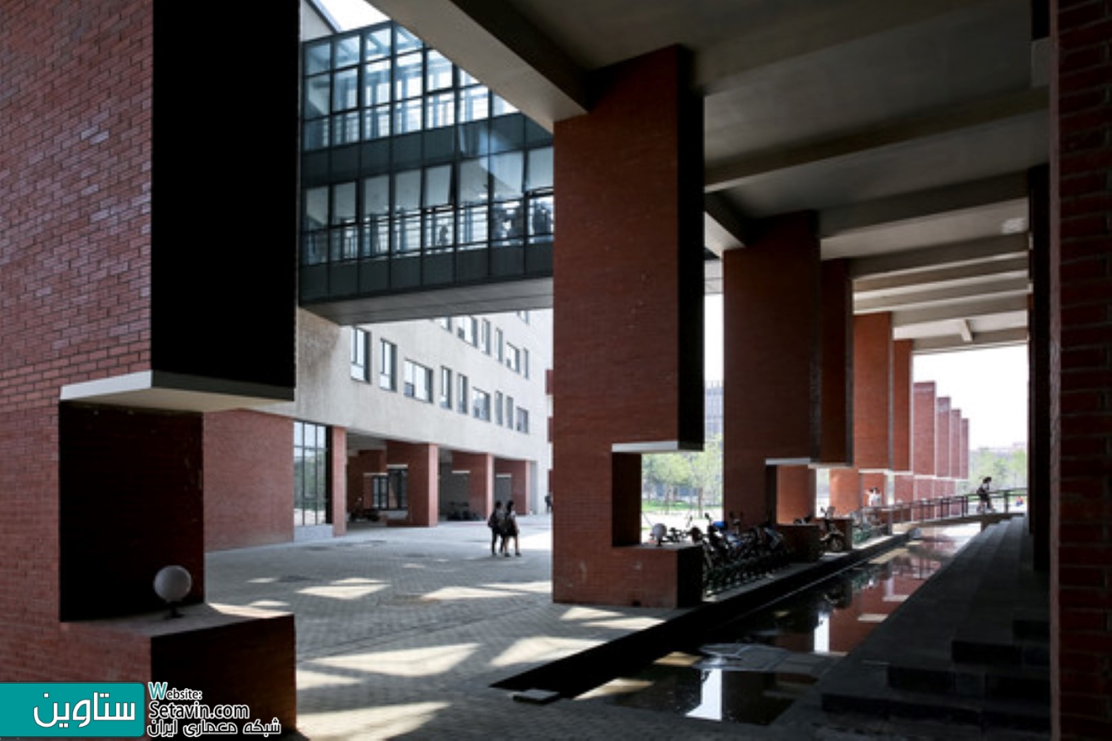 Liberal Arts Building , Northeastern University , THAD , ساختمان هنر لیبرال دانشگاه شنیانگ , اثر تیم طراحی معماری THAD , چین , ساختمان هنر , لیبرال دانشگاه شنیانگ , ساختمان , هنر , لیبرال دانشگاه , شنیانگ ,