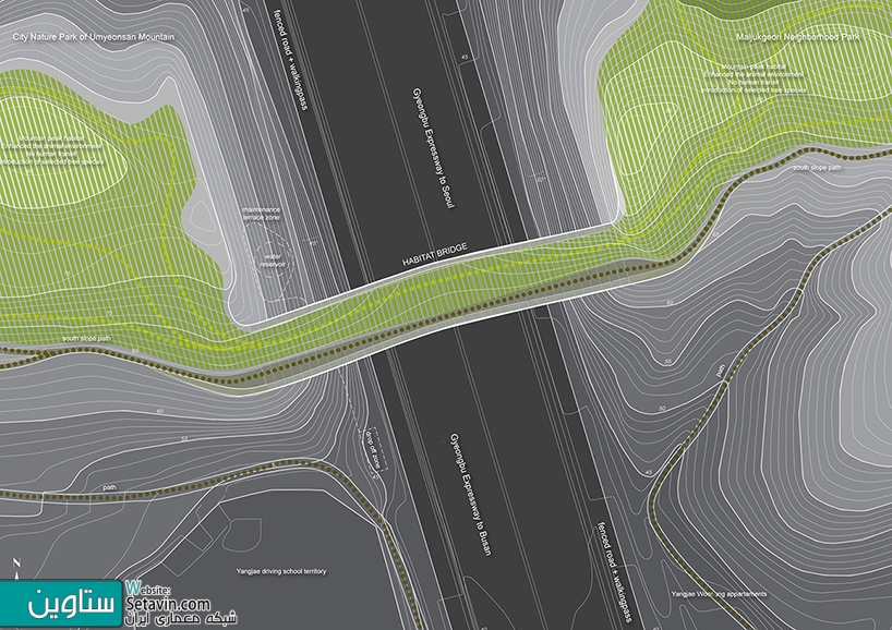 طراحی پلی میان زندگی شهری و حیات وحش کره