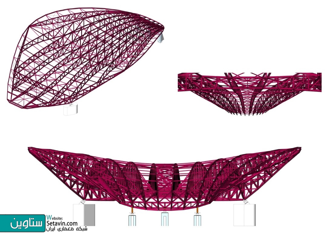 مرکز ورزش های آبی لندن , اثر تیم طراحی Zaha Hadid Architects , انگلستان , مرکز ورزش های آبی , المپیک لندن , سال 2012 ,  زاها حدید , Zaha Hadid ,  انگلستان , London Aquatics Centre , London, United Kingdom , اروپا , London , ورزشی , سالن ورزش , Hospitality , Sport , Sports Center Stadium