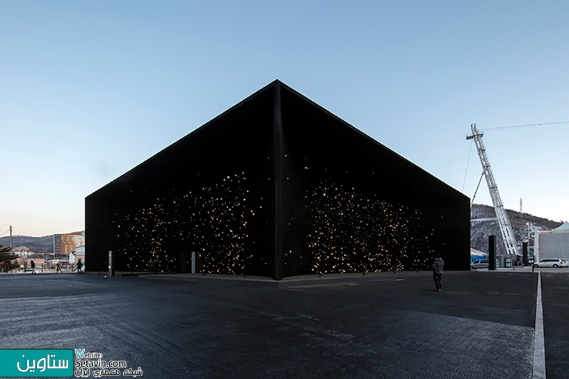 تاریک‌ترین ساختمان روی زمین  پاویون هنرمند هندی در المپیک زمستانی 2018