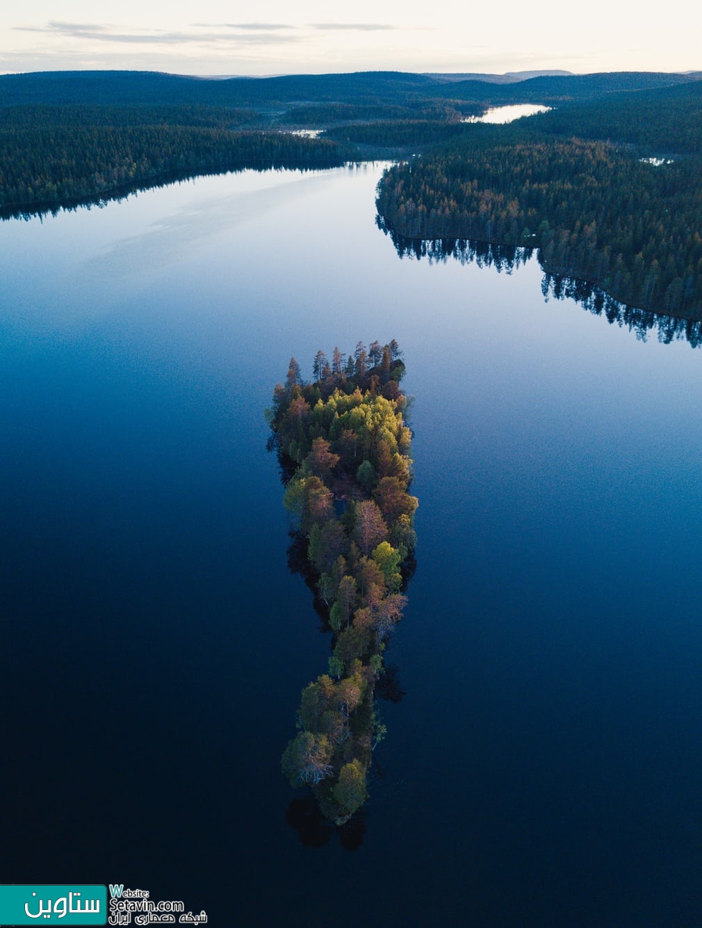 12 قاب از جزیره سحرانگیزی در فنلاند