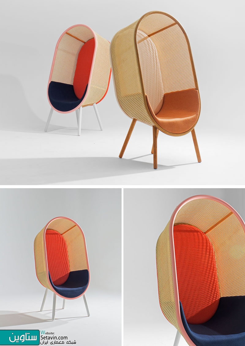 صندلی راحتی مدرن کاری از Kevin Hviid و  Martin Kechayas