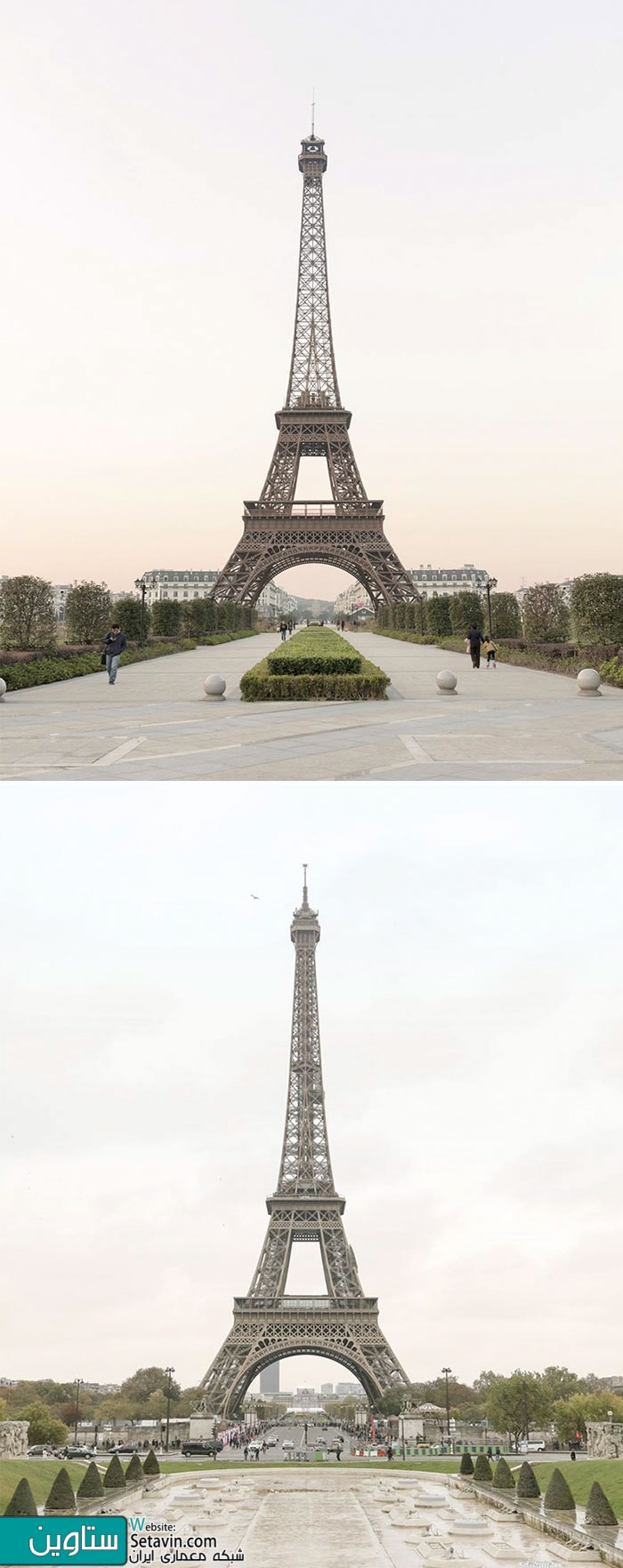 تقلید چینی ها از ساختمانهای پاریس