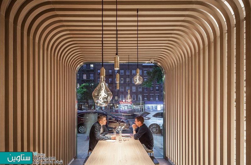 طراحی داخلی رستورانی در نیویورک